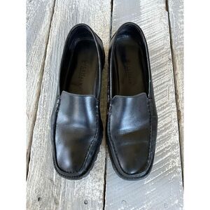 Cole Haan Size 9.5B Black Leather Loafers